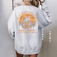 Out Of Breath Hiking Sweatshirt - Raccoon Vintage Design Sport Grey