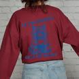 If I'm Moody Give Me Foody Meme Raccoon Trash Panda Women's Oversized Sweatshirt Back Print Maroon