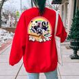 Adopt Street Cats & Wildlife - Vintage Oversized Sweatshirt Red