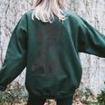 Raccoon Cowboy Meme Graphic | Unisex Oversized Hoodie Sweatshirt Forest
