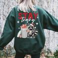 Raccoon Lover Oversized Sweatshirt | Introvert Style | Unisex Forest