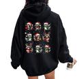 Raccoon Oversized Hoodie - Festive Pajama for Raccoon Lovers Black