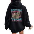 Racoon Hoodie for Autism Awareness | Oversized Women’s Style Black