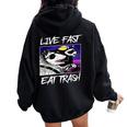 Street Cats & Trash Pandas Hoodie - Fun Cotton Blend for Adults Black