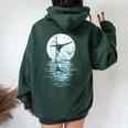 Pole Dance Dancer Pole Dance Pole Dance Pole Dance Cuello Women Oversized Hoodie Back Print Forest