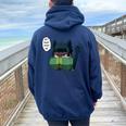 Cute Anime Girl Apothecary Anime Diaries Mao Mao Women Oversized Hoodie Back Print Forest
