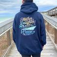 Mother And Daughter Cruise 2025 Mom Daughter Trip 2025 Women Oversized Hoodie Back Print Forest