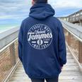 Vintage Retroiolent I Forget What 8 Was For Kiss Of S Women Oversized Hoodie Back Print Navy Blue