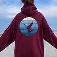 Guitarra Clásica Para Guitarra Guitarra Guitarrista Sin Mangas Women Oversized Hoodie Back Print Maroon