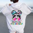 Bruh It's My 11Th Birthday 11 Year Old 11Th Birthday Girl Women Oversized Hoodie Back Print White