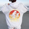 Get In Loser Raccoon Opossum Trash Panda Women's Hoodie Back Print White