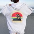 Raccoon Enthusiast - Trash Panda Spirit Animal Women's Hoodie White