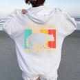 Raccoon For Men Women Raccoon Lover Introvert Women's Hoodie Back Print White