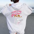 Strawberry Jams Raccoon Women's Hoodie | Fun Back Print | Casual Wear White