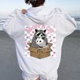 Trash Team Women's Hoodie - Opossum & Raccoon Design for Animal Lovers White