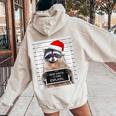Christmas Raccoon Women's Hoodie - Dear Santa I Can Explain Sand