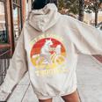 Get In Loser Raccoon Opossum Trash Panda Women's Hoodie Back Print Sand
