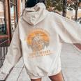 Raccoon Hiking Society Women's Hoodie - Vintage Outdoor Style Sand