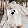 Raccoon Lover Women's Hoodie – Animal Print for Moms & Nature Fans Sand