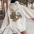 Raccoon & Opossum Pizza Party Hoodie - Unisex Fun Design Sand