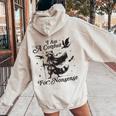 Raccoon Print Women's Hoodie | Fun Grey Cotton Blend - Trendy Style Sand