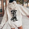 Raccoon Western Hoodie for Men & Women - Country Cowboy-Cowgirl Style Sand