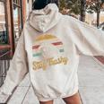 Stay Trashy Hoodie - Women’s Internet Meme Back Print Sand