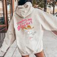Strawberry Jams Raccoon Women's Hoodie | Fun Back Print | Casual Wear Sand