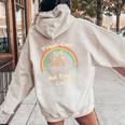 Trash Can Not Trash Can't Raccoon Women's Hoodie Back Print Sand