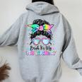 Bruh It's My 9Th Birthday 9 Year Old Birthday For Girl Women Oversized Hoodie Back Print Sport Grey