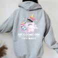 Raccoonicorn Women's Hoodie - Unique Raccoon Lover's Gift Sport Grey