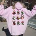 Raccoon Christmas Women's Hoodie | Cozy Pajama Gift for Raccoon Lovers Light Pink
