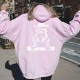 Raccoon Cowboy Western Hoodie – Back Print | Adults & Kids Light Pink
