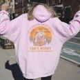 Raccoon Hiking Society Women's Hoodie - Vintage Outdoor Style Light Pink