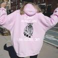 Raccoon Love Women's Hoodie - Cozy Back Print for Animal Lovers Light Pink