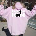 Raccoon Lover Women's Hoodie – Animal Print for Moms & Nature Fans Light Pink