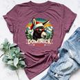 Christmas Xmas Dominick The Donkey Christmas Donkey Cheer Bella Canvas T-shirt Heather Maroon