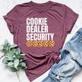 Cookie Dealer Security Cookie Dealer Scout For Girls Bella Canvas T-shirt Heather Maroon