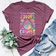 Cruise Mother Daughter Trip 2025 Mom Daughter Vacation Bella Canvas T-shirt Heather Maroon