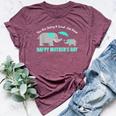 You Are Doing A Great Job Mommy Happy Mama Moms Bella Canvas T-shirt Heather Maroon