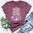 I'm A Theatre Mom Theatre Actor Mom Theatre Actress Mom Bella Canvas T-shirt Heather Maroon