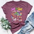 Just A Girl Who Love Dandy's World Bella Canvas T-shirt Heather Maroon