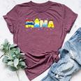 Mama Mom And Dad Birthday Princess Girl Family Matching Bella Canvas T-shirt Heather Maroon