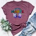 Mary Name Personalized R&B Music Vibes 80'S Vintage Women Bella Canvas T-shirt Heather Maroon