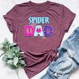 Parents Mom Spider Dad Matching Family Birthday Bella Canvas T-shirt Heather Maroon