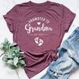Promoted To Grandma Est 2025 For New Baby Bella Canvas T-shirt Heather Maroon
