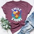 Smile S'More Weekend Clamping Children Women's Heather T-Shirt Heather Maroon