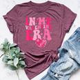 In My Valentine Era Cute Valentine's Day Girls Bella Canvas T-shirt Heather Maroon In My Valentine Era Cute Valentine's Day Girls Bella Canvas T-shirt Heather Maroon