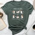 Amino Acid Cats Chemistry Cute Science Teacher Cat Lovers Bella Canvas T-shirt Heather Forest