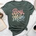 Boy Mom Son Family Mother's Day Mama Of Boys Tie Dye Bella Canvas T-shirt Heather Forest
